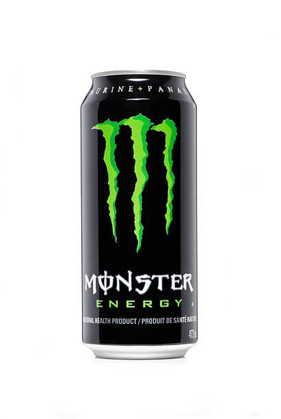 White Monster Energy